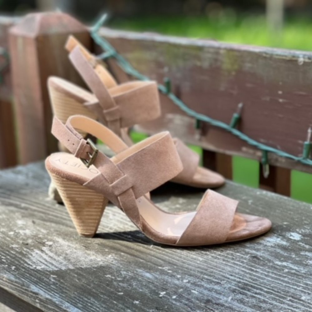Suede Sole Society Heels